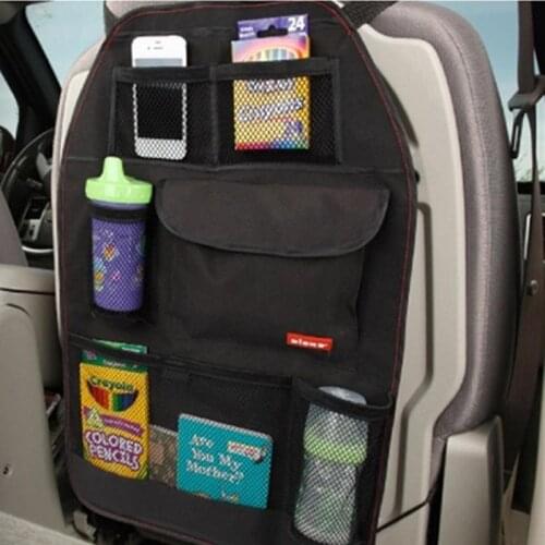 Car Seat Storage Bag Car Covers Back Seat Organizer Auto Multi-Pocket Trash Net Bag Assorted Bag Pocket Container