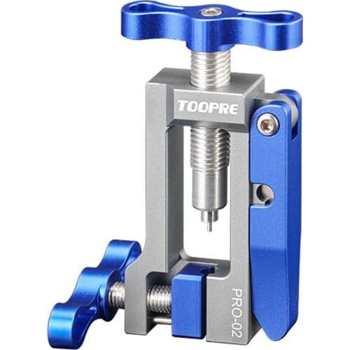 TOOPRE 2 in 1 Bicycle Brake Hydraulic Hose Needle Driver Cutter Repair Tool for Bike Shimano SRAM AVID Magura Formula BH90 BH59