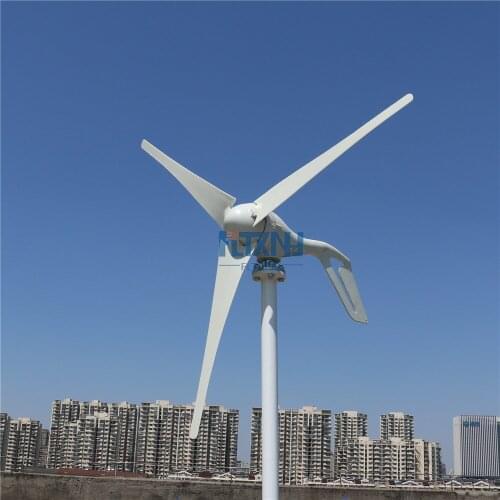 400W 12v wind turbine wind fans for wind solar hybrid system,3 blades /5 blades