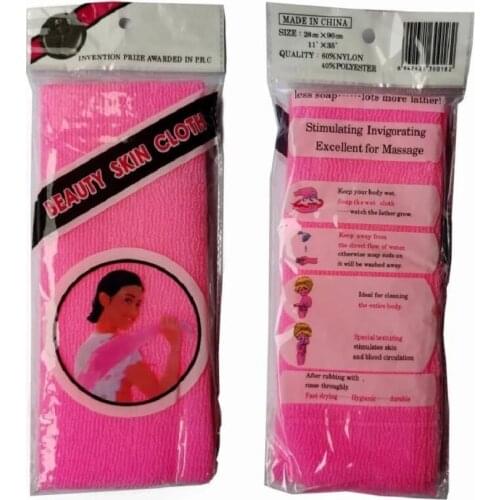 2pcs beauty skin exfoliating cloth washcloth japanese body wash towel nylon bath towel skin polishing towel