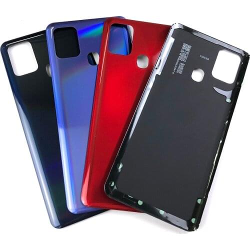 For Samsung Galaxy A21S A217 A217F Housing Back Cover Battery Rear Door Cover+Adhesive+Logo
