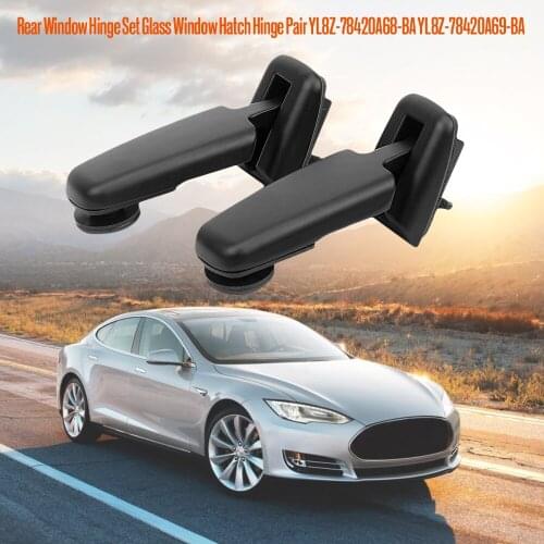Rear Window Hinge Set Glass Window Hatch Hinge Pair for Ford Escape 2001-2007 Mercury Mariner 2005-2007