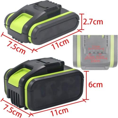 WA3551.1 Li-ion Battery Case PCB Charging Protection Circuit Board Voltage Detection For Worx 20V BMS WA3572 WA3530 WA3553