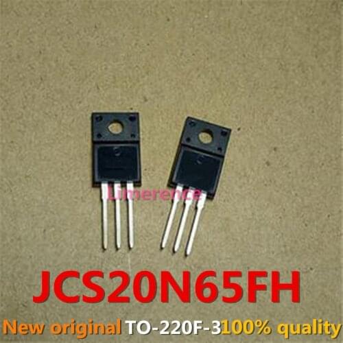100% nuevo 50 unids/lote original MOSFET JCS20N65FH 20A650V JCS20N65 TO-220 Transistor