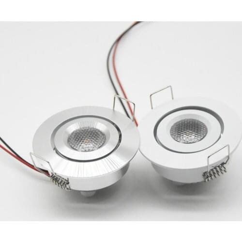 6PCS 3W CREE 12V DC 24V LED Ceiling Recessed Light Hotel Cloth Shop Spot Downlight Bulb Lamp CE RoHS