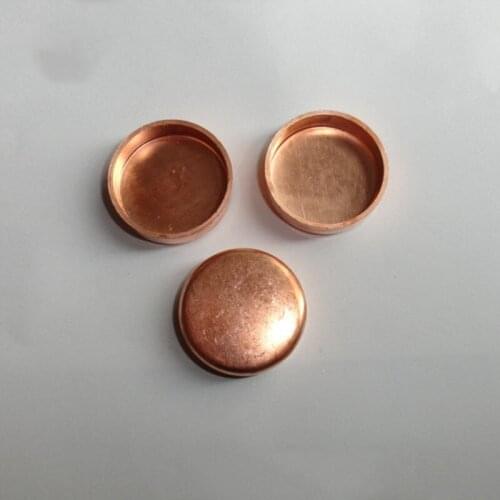 35x1.2mm/35x1.5mm Copper End Cap Stop End Feed Pipe Fitting Plumbing for gas water oil
