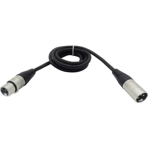 3Pin XLR Plug Male to Socket Female Jack Adapter Extension Cord Audio Cable For Microphone Mixer Guitar XLR line