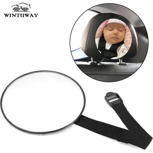 Car Safety Easy View Back Seat Mirror Baby Facing Rear Ward Child Infant Care Square Safety Baby Kids Monitor Car Accessories