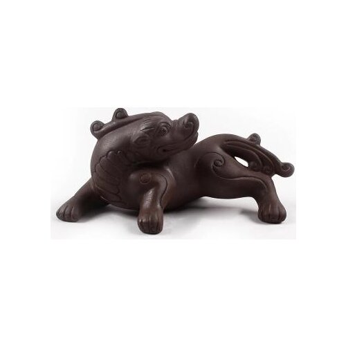 Lucky animal yixing handmade purple clay Chinese tea pets factory directly sale new style brave troops tea set