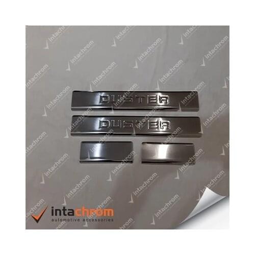 Dacia Duster Chrome Door Sill 4 Piece 2010 and Above Car Chrome Accessory Styling