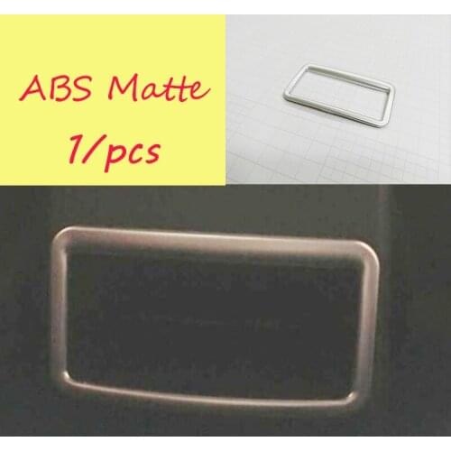 Trim Shell Interior Moulding Accessories Sticker 1pcs for Citroen C4 2016 ABS Matte Car Rear Storage Box Frame Cover