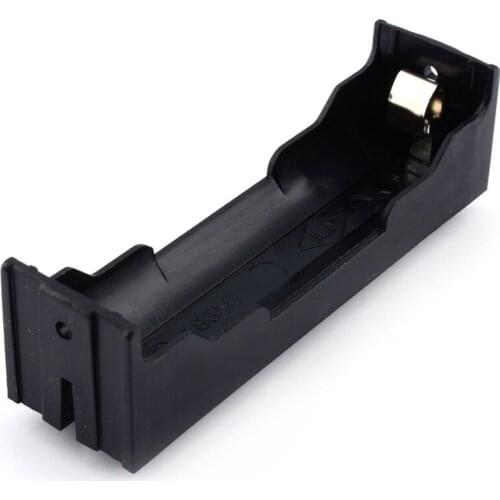 18650 Battery Holder Plastic Battery Holder Case Storage Box 1*18650 Holder 3.7V" with Pin 18650 Battery Holder Diy