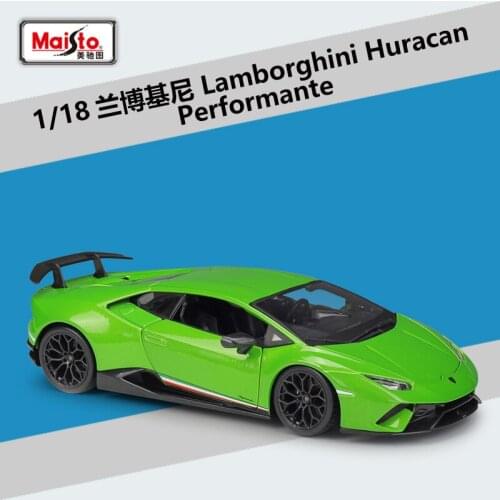 Maisto Diecast 1:18 Huracan Performante LP770-4 Diablo SV Murcielago Roaster Static Simulation Alloy Model Car