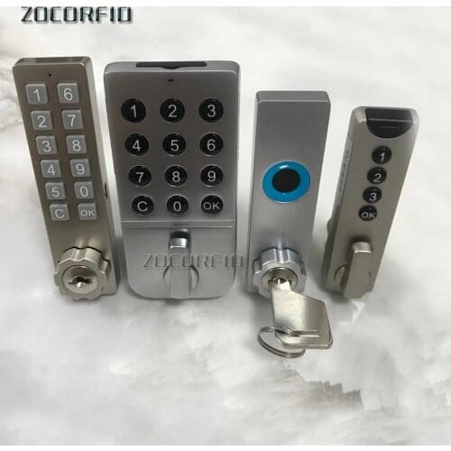 Lithium battery metal Keypad Password cabinet lock Digital electric Cabinet drawer locker lock