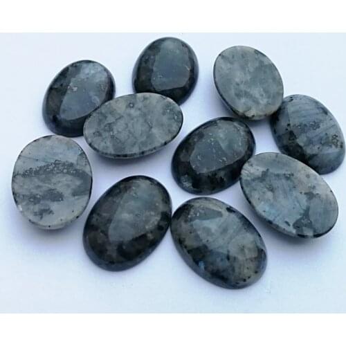 Fashion Natural ShimmerStone 25x18MM spectrolite cab cabochon for jewelry making Ring accessories 12Pcs/lot Free shipping