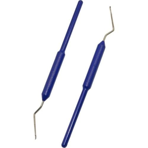 Stainless Steel Bee Worms Move Needle Blue Apiculture Tools Pen Queen Rearing System Beekeeping Equipment 5 Pcs