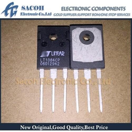 Free Shipping 5Pcs LT1084CP LT1084CP-5 LT1084CP-12 TO-247 5A Adjustable Regulator