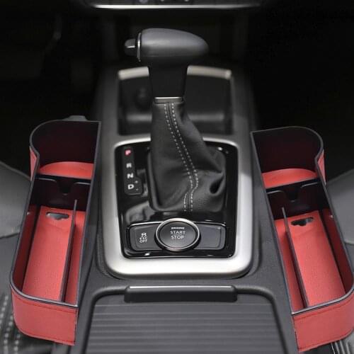 Car Seat Gap Organizer Car Seat Gap Filler Multifunctional Auto Seat Crevice Storage Box For Phone Keys Cards Pens Car Accessori