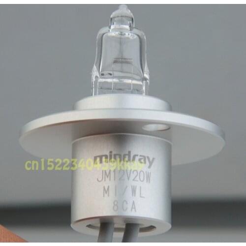 Original Mindray bs200/bs220/bs330/bs400/bs800 Chemistry Analyzer lamp Mindray JM 12V20W biochemical light source bulbs