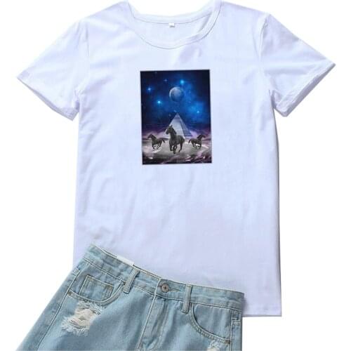 Retro Art T-Shirt for Women Surreal Art Lovers and Retro Art Style Camiseta Mujer Funny O-neck Women T-shirt Kawaii Tees Women