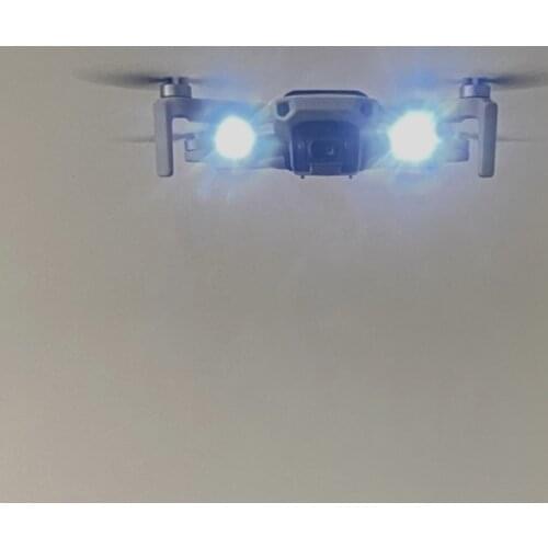 LED Lights Night Flight Searchlight Flashlight with Bracket for-DJI Mavic Mini/Mini 2 Drone Accessories