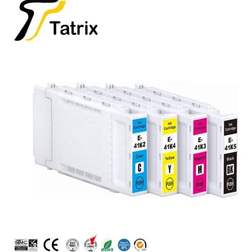 Tatrix T41K T41K5 T41K2 T41K3 T41K4 Compatible Printer Ink Cartridge for Epson SureColor SC-T3480 SC-T5480 Printer