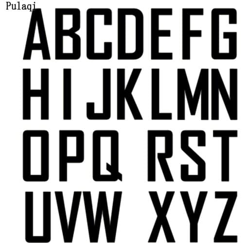 Pulaqi Printable Heat Transfer Vinyl Thermal Transfer Printed Letter Iron on Transfer for Clothing Patch Applique Stickers Badge