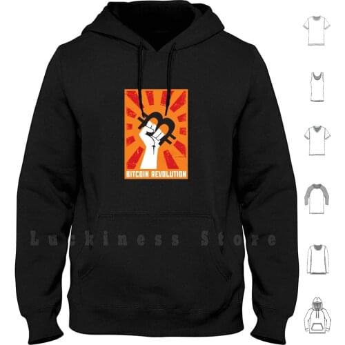 Bitcoin Revolution hoodies Bitcoin Revolution Money Hacker Internet