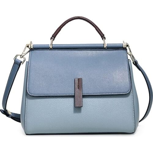 Brand Genuine Leather Shoulder bag for Women Handbag Cowhdie Messenger bags Tote Female Crossbody bags Flap 2021