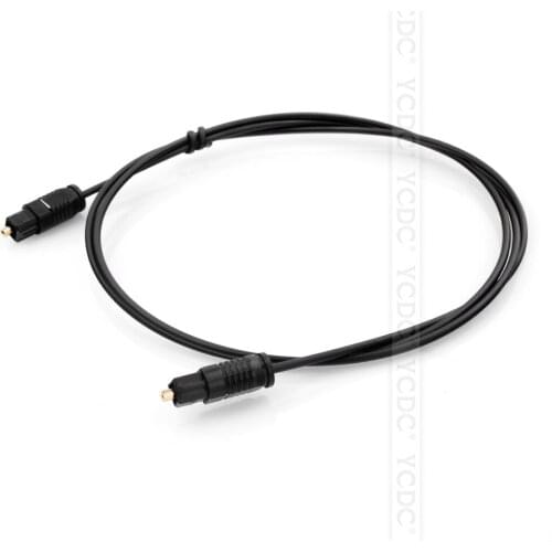 1/1.5/2/3/5/10m Digital Optical Audio Toslink Cable SPDIF MD DVD Gold Plated Toslink SPDIF Cord For DVD VCR Player HI-FI Speaker