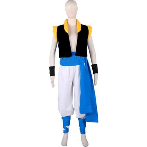 2019 Japan Cartoon Super Cos Gogeta Cosplay Costume Halloween Clothing For Adult Carnival Outfit Sets New