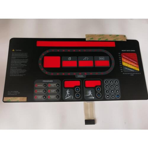 9054STRATRAC Running Machine Film Panel Film Switch