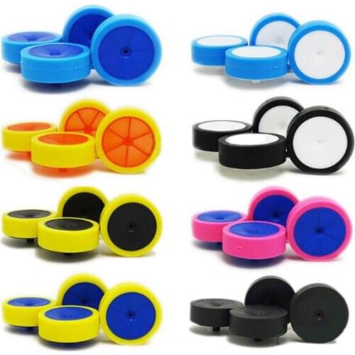 Free Shipping 4PCS Extra Large Diameter Tires For Tamiya Mini 4WD Car Model Colorful Plastic Wheels 95094 15445