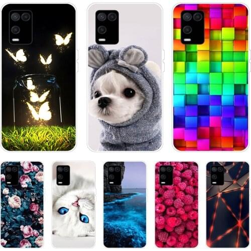 For Oppo A54 Case Phone Cover Soft Silicone TPU Back Cases for Oppo A54 Case 4G 6.51'' Fashion Global coque for OPPOA54 A 54