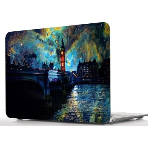 Tablet Shell Pouch Color Printing Hard Case For New Apple Macbook Air 11 13 Pro Touch Bar Retina 12 13 15 inch laptop Case Cover