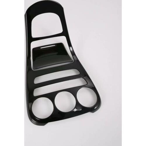 Carbon fiber style position Water beverage holder trim For Mercedes Benz c-class 2019 Car Interior trim