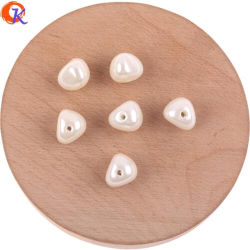 Cordial Design 490Pcs 11*13MM Acrylic Beads/Hand Made/Jewelry Accessories/DIY Bead Making/Imitation Pearl Bead/Earring Findings