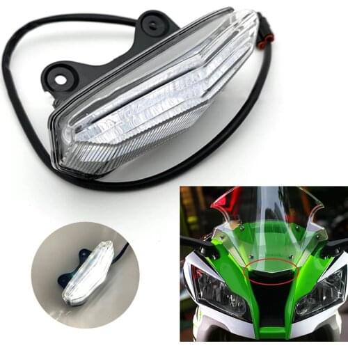 For KAWASAKI NINJA ZX-10R ZX10R 2011-2014 12 13 Motorcycle Accessories Front Center Marker LED Pilot Headlight Headlamp Fog Lamp