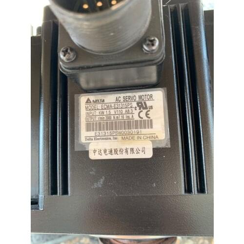 ECMA-E31315PS SERVO MOTOR , used in good condition . 80% appearance new , good working , free shipping