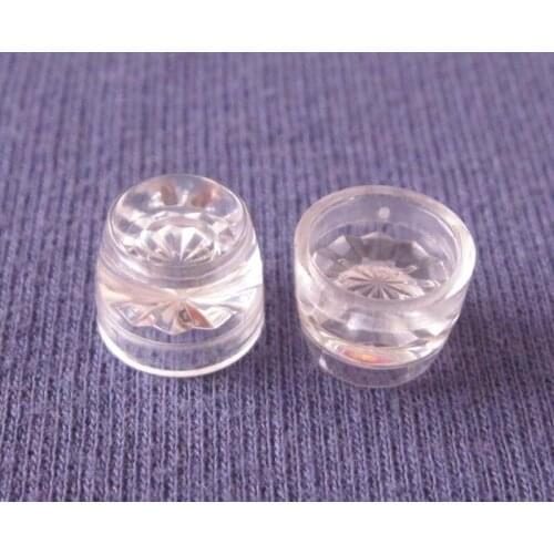 XCAU-12 High quality Led Lens, Headlight lens, PMMA materials, Lens Size: 12X9mm, Prismatic Surface