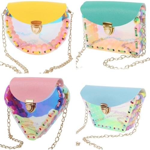 Fashionable Beaded Bag Toy Crossbody Packet Assembled Material Set Beautiful