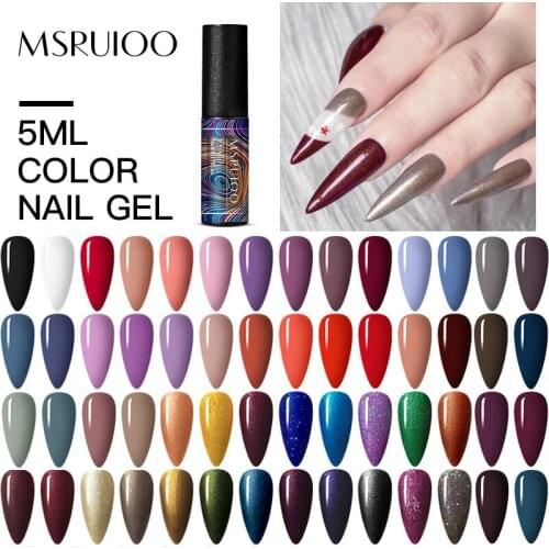 Gel Nail Polish Hybrid Varnishes UV Vernis Semi Permanent Top Coat Soak off Gel Varnish Nail Art Manicure Gel Lak Polishes Nails