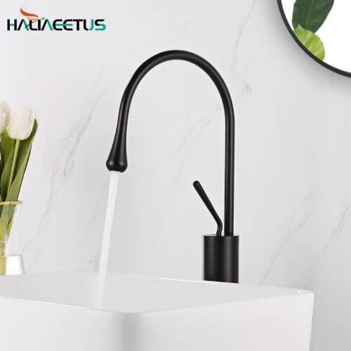 Haliaeetus Black Bath Faucets