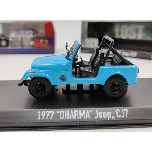 1:43 Scale 1977 Classic JEEP CJ7 Car Model Metal Diecast Vehicle Toy for Adult Children Collection Display Gift Souvenir Toys