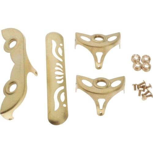 Alto Saxphone Key Guard Set With Screws Instrument Saxphone Accessories Gold