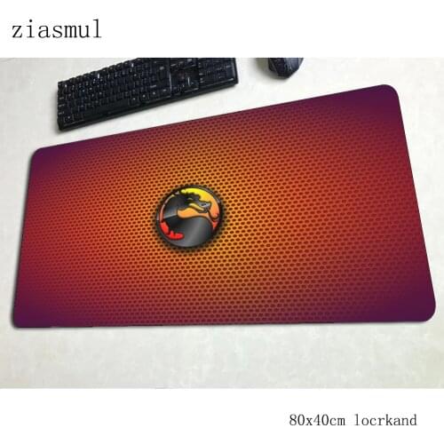Mortal kombat mousepad 80x40cm Aestheticism Computer mouse mat gamer gamepad Indie Pop gaming mousemat desk pad office padmouse