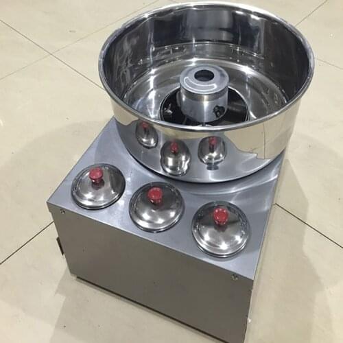 Gas type DIY Sweet cotton candy machine fancy brushed/electric gas cotton sugar floss machine girl boy gift childrens day 1pc