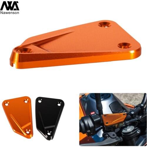 Motorcycle Front Brake Fluid Reservoir Plug Protector Cap Oil Filter Cover Cap For KTM Duke 790 790 Adventure 2018-2019