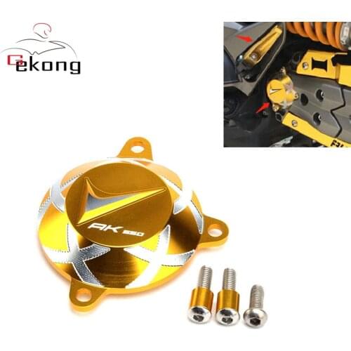 Motorcycle accessories Fit For KYMCO AK550 AK 550 2017 2018 2019 CNC high quality protective shaft front hole frame protector