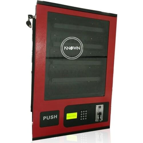 Coin operated Small Vending Machines Vendor Sell Drinking Water Equipment Five Elements Capacity Display Area on the Street